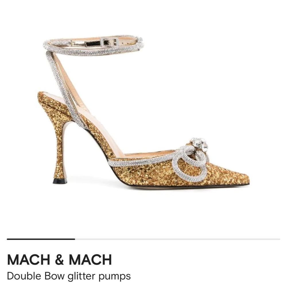 Mach & Mach double bow heel